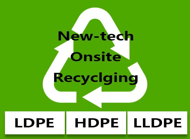 How to recycle LDPE HDPE LLDPE Scraps Onsite Hongdian Newtech