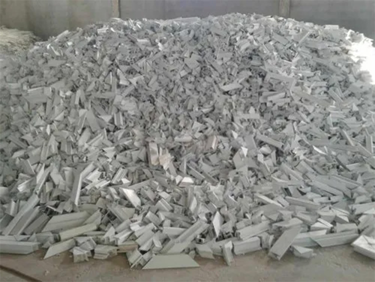 pvc crushed